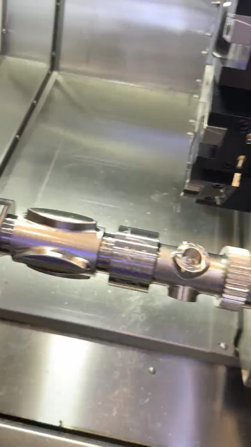 CNC turning and turn-mill machining of custom shafts and cylindrical OEM parts