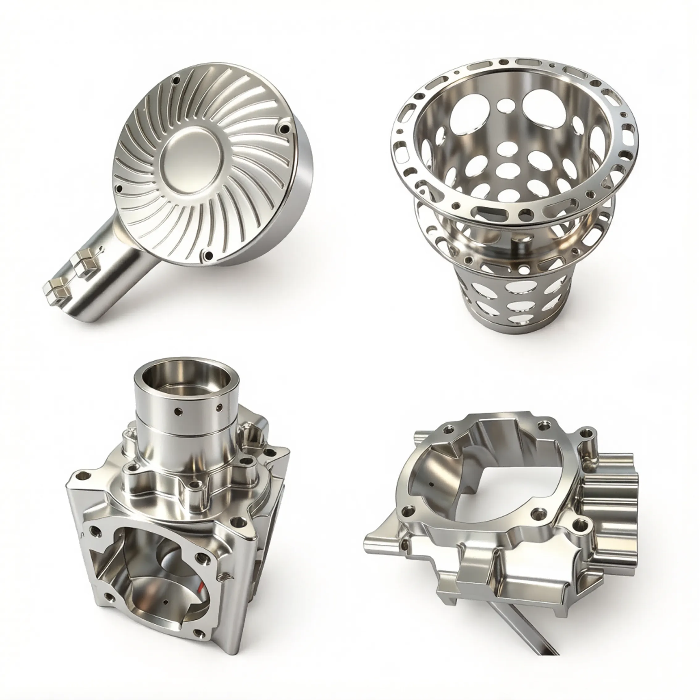 Customized CNC Machining for Robot Spare Parts & Robotic