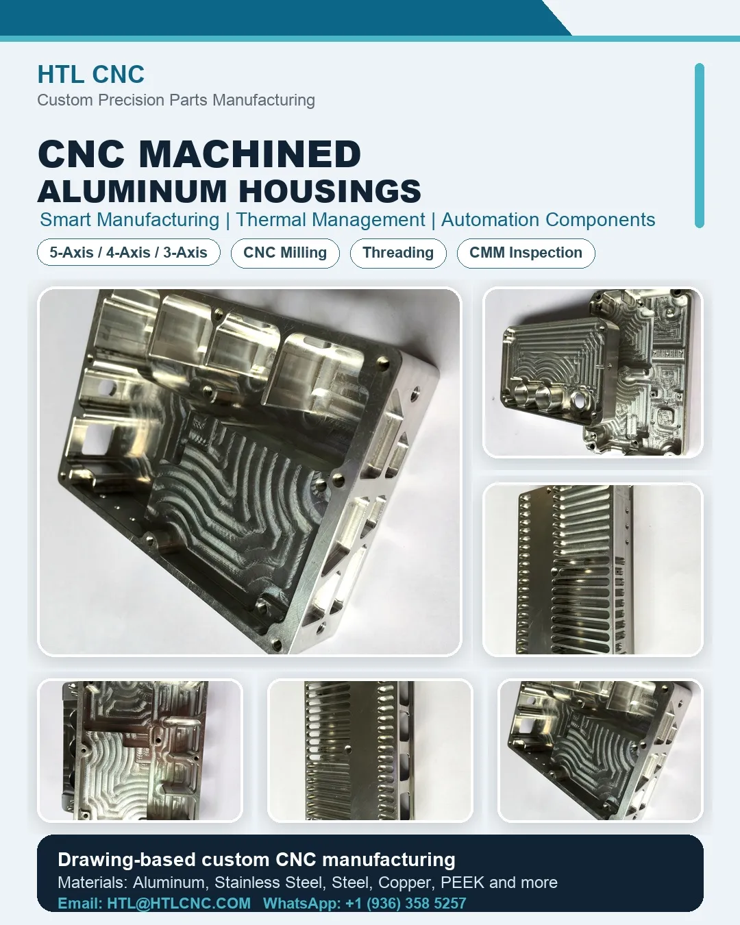 Precision CNC Machined Aluminu